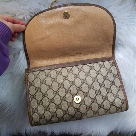 authentic vintage Gucci clutch